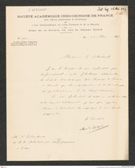 k.k. naturhistorisches Hofmuseum, Intendanzakten 1885-1896 (Hauer), Aktenzahl Z.362/1889, Seite 1